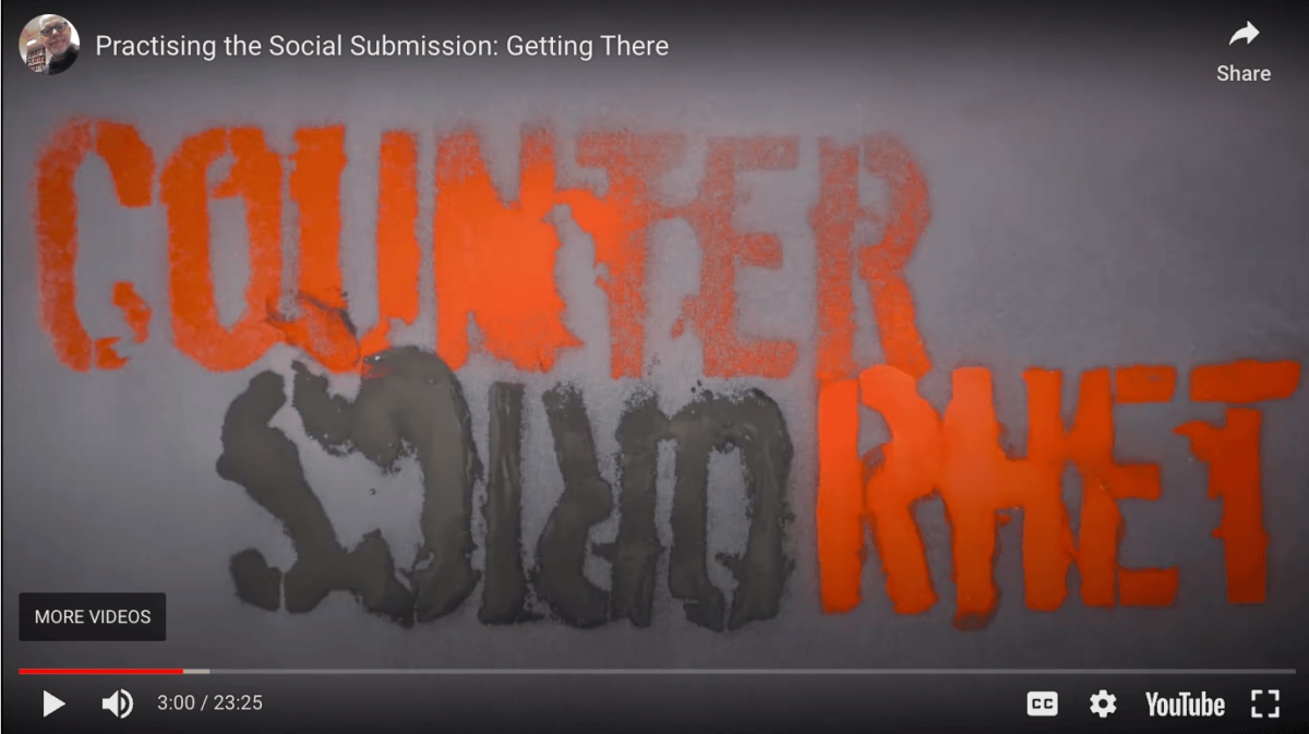 Screenshot of the video "Getting There" by Scott Lunsford.